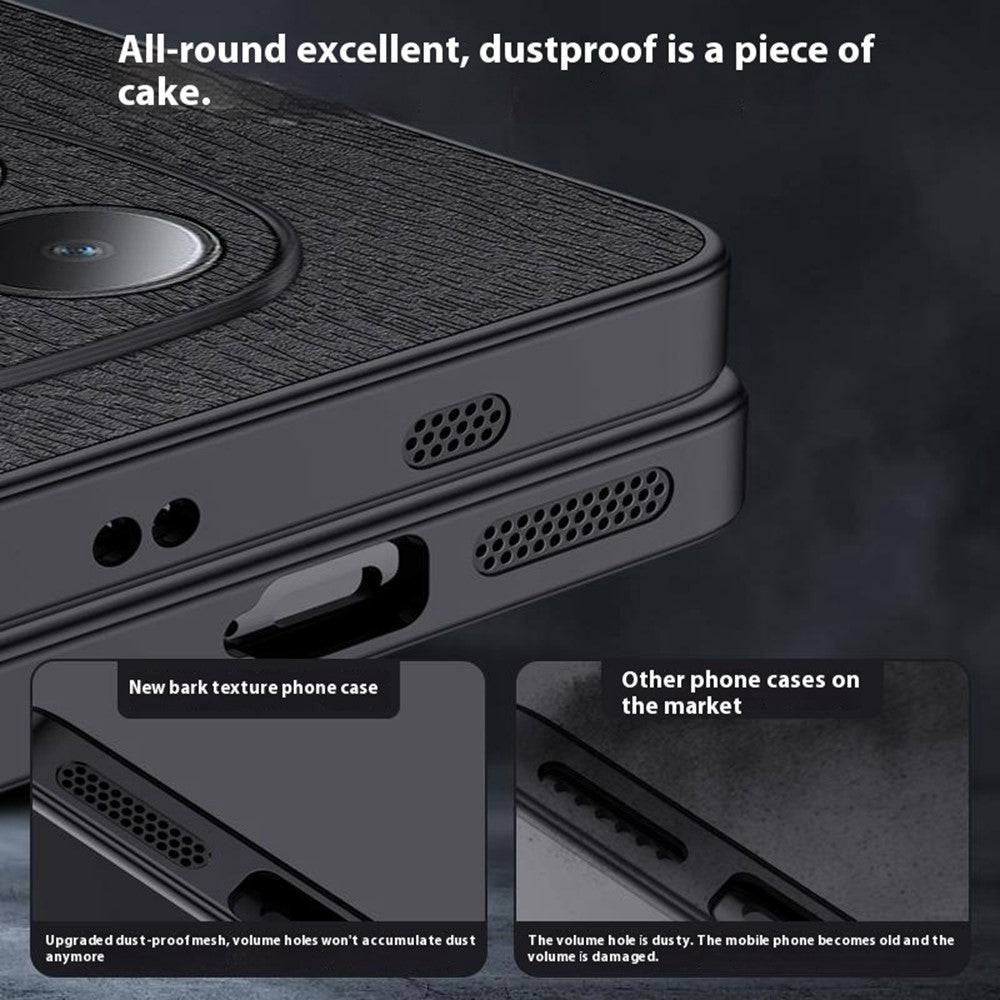 For Xiaomi Redmi Note 15 Pro 5G (Global) Case Wood Texture PU Leather Coated PC TPU Phone Cover