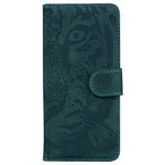 For Xiaomi 15T Case Tiger Imprint Leather Wallet Phone Cover