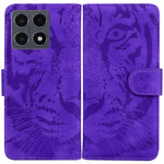For Xiaomi 15T Case Tiger Imprint Leather Wallet Phone Cover