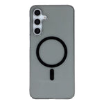 For Samsung Galaxy A35 5G Crystal Clear Magnetic Case Hard PC Phone Cover