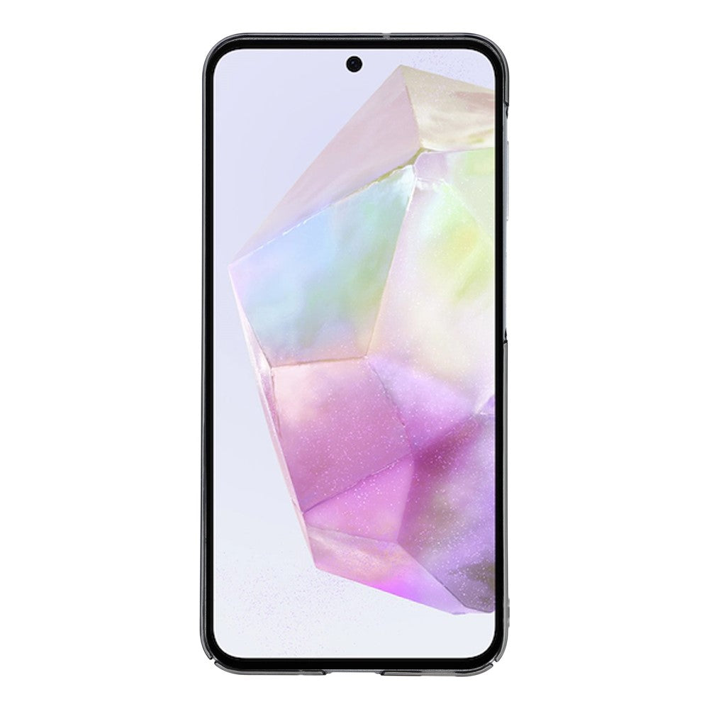 For Samsung Galaxy A35 5G Crystal Clear Magnetic Case Hard PC Phone Cover