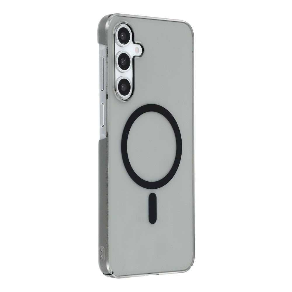 For Samsung Galaxy A35 5G Crystal Clear Magnetic Case Hard PC Phone Cover