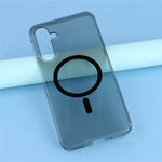 For Samsung Galaxy A35 5G Crystal Clear Magnetic Case Hard PC Phone Cover