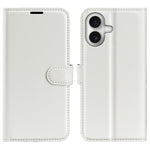 AMORUS For iPhone 17 Wallet Case Litchi Texture Shockproof Leather Flip Stand Phone Cover
