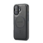 MAGKING K1 Series For iPhone 17 Magnetic Case PC + TPU + PU Phone Cover with Card Holder