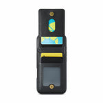 MAGKING K1 Series For iPhone 17 Magnetic Case PC + TPU + PU Phone Cover with Card Holder