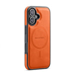 MAGKING K1 Series For iPhone 17 Magnetic Case PC + TPU + PU Leather Phone Cover