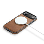MAGKING K1 Series For iPhone Air Magnetic Case PC + TPU + PU Leather Phone Cover