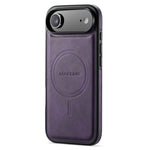 MAGKING K1 Series For iPhone Air Magnetic Case PC + TPU + PU Leather Phone Cover