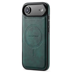 MAGKING K1 Series For iPhone Air Magnetic Case PC + TPU + PU Leather Phone Cover