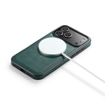 MAGKING K1-serie til iPhone 18 Pro Max / 17 Pro Max Magnetisk Cover PC + TPU + PU Læder Telefoncover
