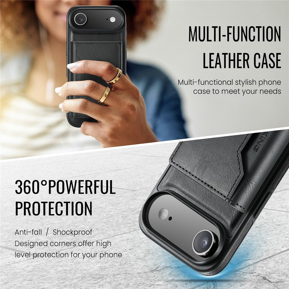 MAGKING K2 Series til iPhone Air Cover Kompatibel med MagSafe PC + TPU + PU Telefoncover
