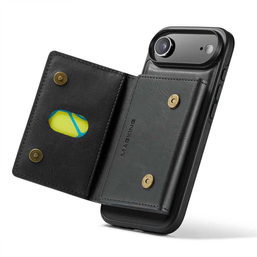 MAGKING K2 Series til iPhone Air Cover Kompatibel med MagSafe PC + TPU + PU Telefoncover