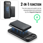 MAGKING K2 Series til iPhone Air Cover Kompatibel med MagSafe PC + TPU + PU Telefoncover