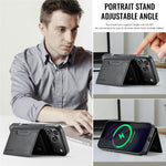 MAGKING K2 Series For iPhone 18 Pro / 17 Pro Case Compatible with MagSafe PC + TPU + PU Phone Cover