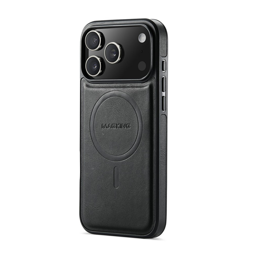 MAGKING K2 Series For iPhone 18 Pro / 17 Pro Case Compatible with MagSafe PC + TPU + PU Phone Cover