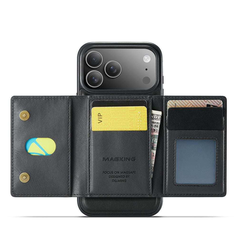 MAGKING K2 Series For iPhone 18 Pro / 17 Pro Case Compatible with MagSafe PC + TPU + PU Phone Cover