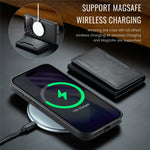MAGKING K2 Series For iPhone 18 Pro / 17 Pro Case Compatible with MagSafe PC + TPU + PU Phone Cover