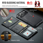 MAGKING K2 Series For iPhone 18 Pro / 17 Pro Case Compatible with MagSafe PC + TPU + PU Phone Cover