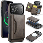 MAGKING K2 Series For iPhone 18 Pro / 17 Pro Case Compatible with MagSafe PC + TPU + PU Phone Cover