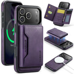 MAGKING K2 Series For iPhone 18 Pro / 17 Pro Case Compatible with MagSafe PC + TPU + PU Phone Cover