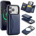 MAGKING K2 Series For iPhone 18 Pro / 17 Pro Case Compatible with MagSafe PC + TPU + PU Phone Cover