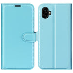 AMORUS Til Samsung Galaxy XCover7 Pro Wallet Etui Litchi Tekstur Stødsikkert Læder Flip Stand Telefon Cover