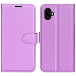 AMORUS Til Samsung Galaxy XCover7 Pro Wallet Etui Litchi Tekstur Stødsikkert Læder Flip Stand Telefon Cover