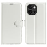 AMORUS För OnePlus 13T 5G Plånboksfodral Litchitextur Stötsäkert Läder Flipfodral med Stativ