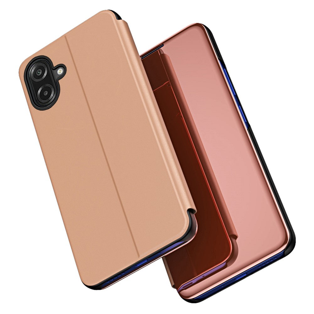 Til Samsung Galaxy A07 4G Flip Læder Cover med Stand Fuld Beskyttende Telefonetui