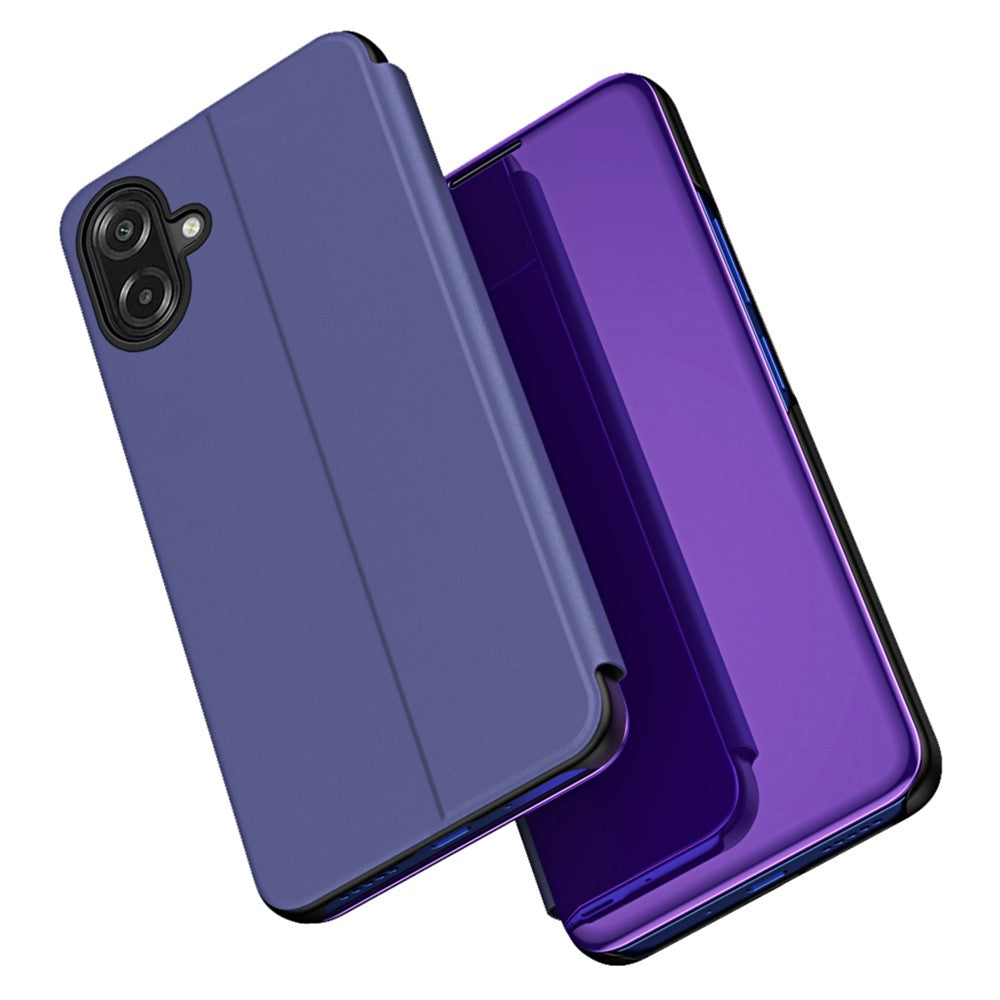 Til Samsung Galaxy A07 4G Flip Læder Cover med Stand Fuld Beskyttende Telefonetui