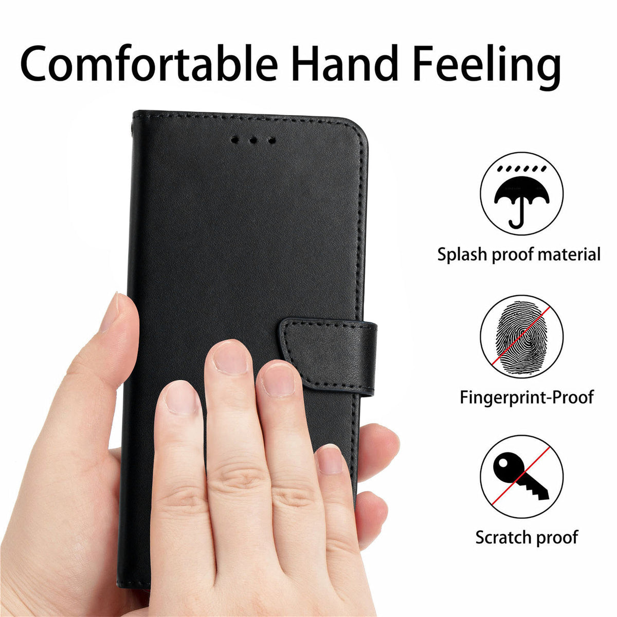For Xiaomi 15T Pro Case Genuine Cow Leather Phone Cover Nappa Texture