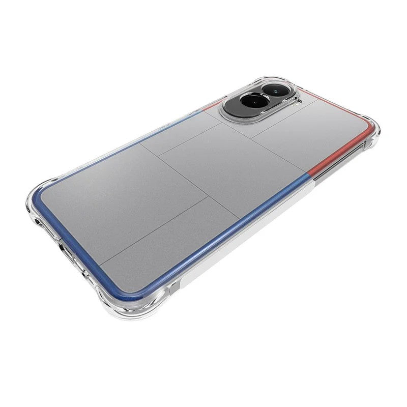 WANLONFENG For Xiaomi Poco M7 Plus 5G / M7 4G (169mm) TPU Case  WL2 Series 2.0mm Phone Cover with 2Pcs Tempered Glass Films