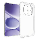 WANLONFENG For Xiaomi Redmi Note 15 Pro 5G (Global) Clear TPU Case  TM Series 2.0mm Phone Back Cover