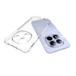 WANLONFENG For Xiaomi Redmi Note 15 Pro 5G (Global) Clear TPU Case  TM Series 2.0mm Phone Back Cover