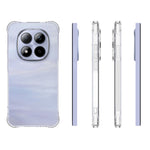 WANLONFENG For Xiaomi Redmi Note 15 Pro 5G (Global) Clear TPU Case  TM Series 2.0mm Phone Back Cover