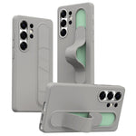 For Samsung Galaxy S23 Ultra Case Customizable Smart Key Control Wristband Kickstand PC + Silicone Phone Cover