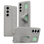 For Samsung Galaxy S25+ Case Customizable Smart Key Control Wristband Kickstand PC + Silicone Phone Cover
