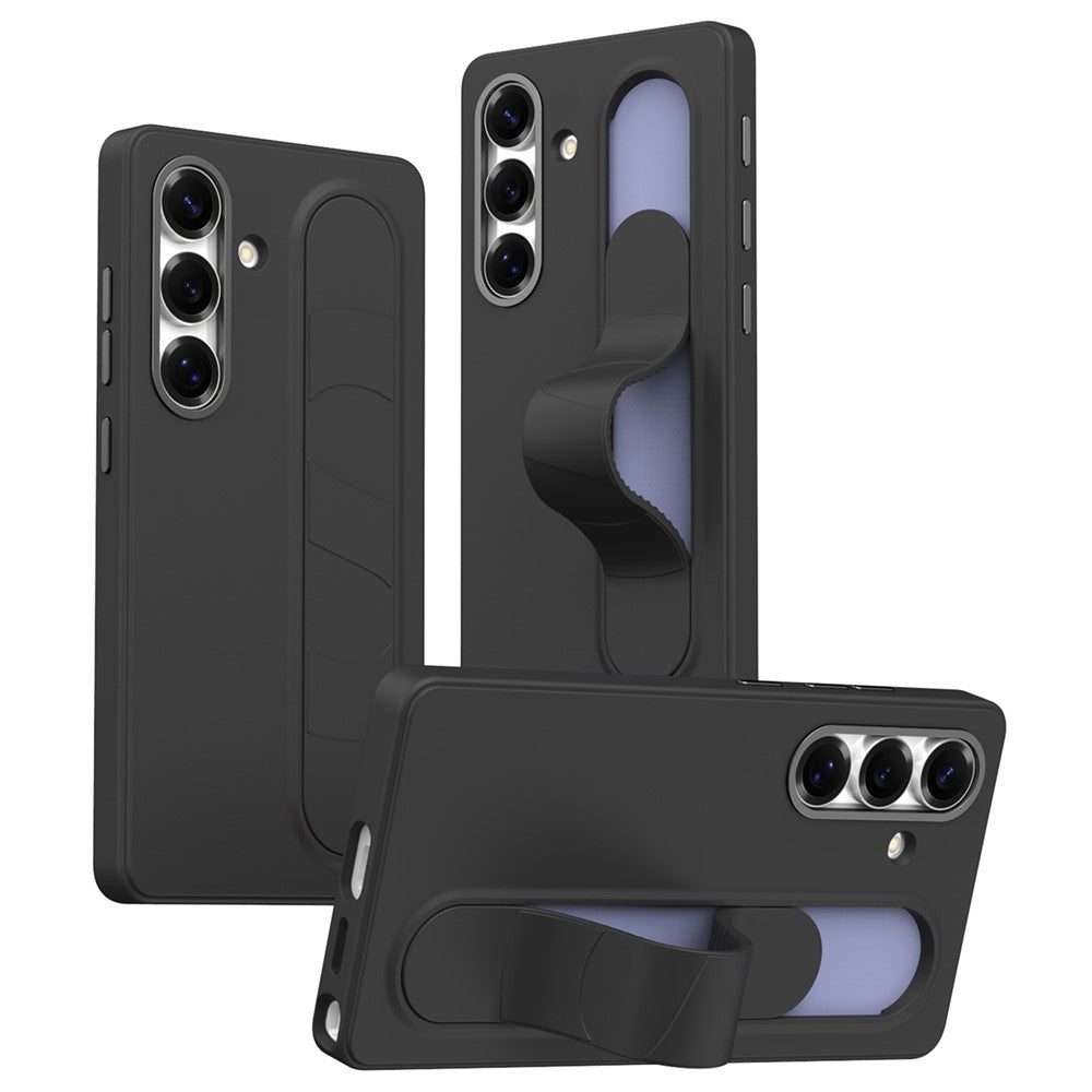 Samsung Galaxy S25+ Skal Anpassningsbart Smart Key Control Armband Stöd PC + Silikon mobilskal