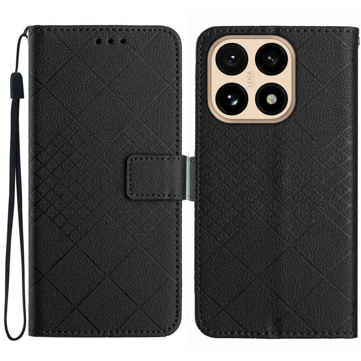 Xiaomi 15T Plånboksfodral med tryck i PU-läder, flip-folio-fodral