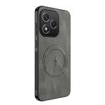WANLONFENG For Honor 400 Lite 5G Magnetic Case  SD1 Series Nappa Texture PC TPU Phone Cover