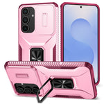 Samsung Galaxy S26 FE / S25 FE-skal med Camshield-støtte, TPU + PC, skridsikkert mobilskal