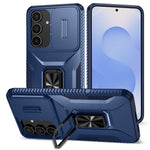 Samsung Galaxy S26 FE / S25 FE-skal med Camshield-støtte, TPU + PC, skridsikkert mobilskal