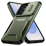 Samsung Galaxy S26 FE / S25 FE-skal Camshield TPU + PC-mobilskal Halkfri sidokant
