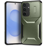 Samsung Galaxy S26 FE / S25 FE-skal Camshield TPU + PC-mobilskal Halkfri sidokant