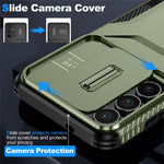 Samsung Galaxy S26 FE / S25 FE-skal Camshield TPU + PC-mobilskal Halkfri sidokant