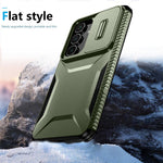 Samsung Galaxy S26 FE / S25 FE-skal Camshield TPU + PC-mobilskal Halkfri sidokant