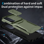 Samsung Galaxy S26 FE / S25 FE-skal Camshield TPU + PC-mobilskal Halkfri sidokant
