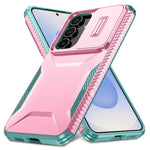 Samsung Galaxy S26 FE / S25 FE-skal Camshield TPU + PC-mobilskal Halkfri sidokant
