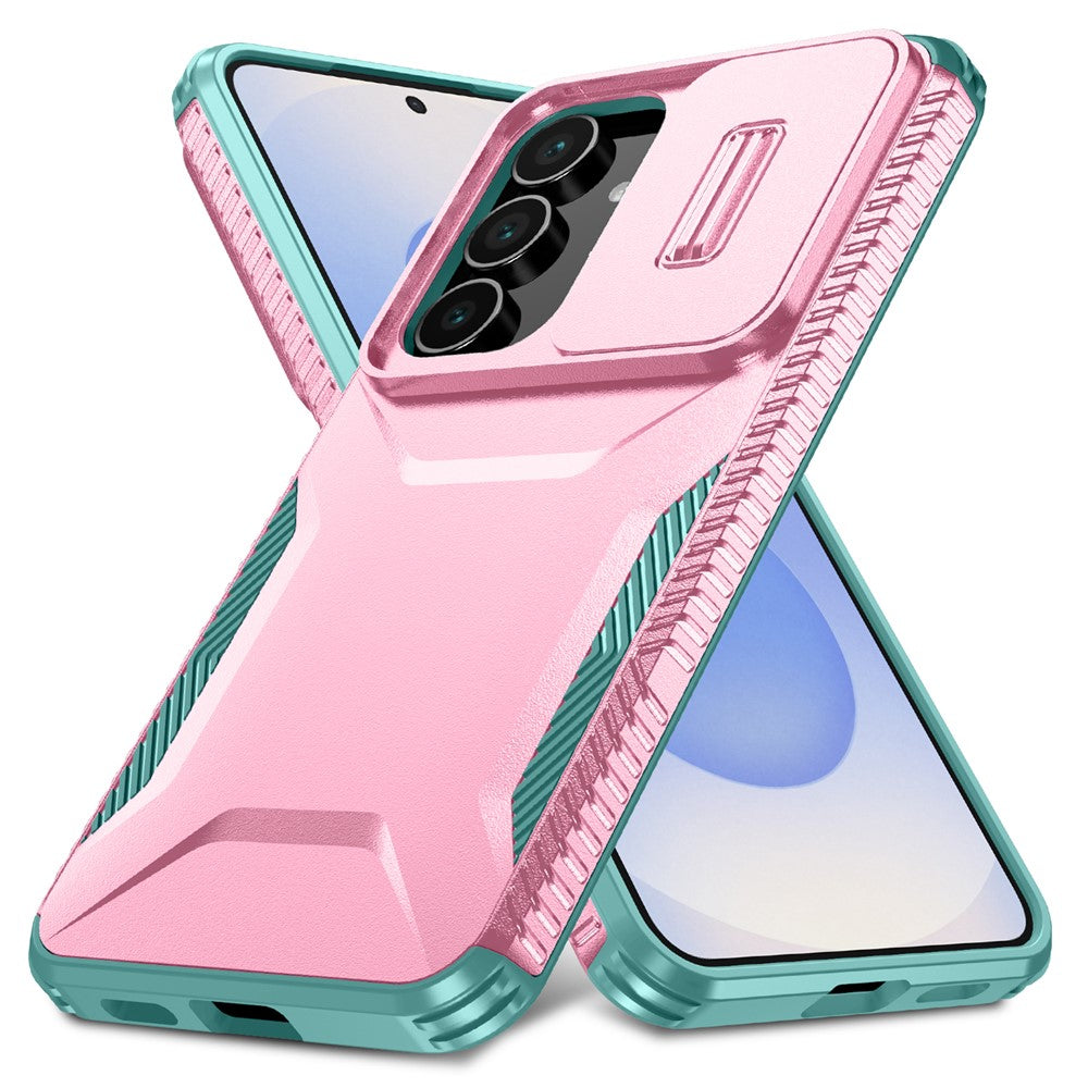 Samsung Galaxy S26 FE / S25 FE-skal Camshield TPU + PC-mobilskal Halkfri sidokant